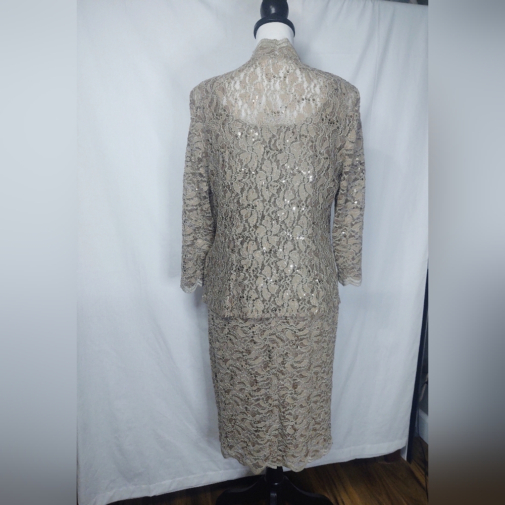 Alex Evenings Semi Formal Dress/Jacket 6P - Picture 3 of 13